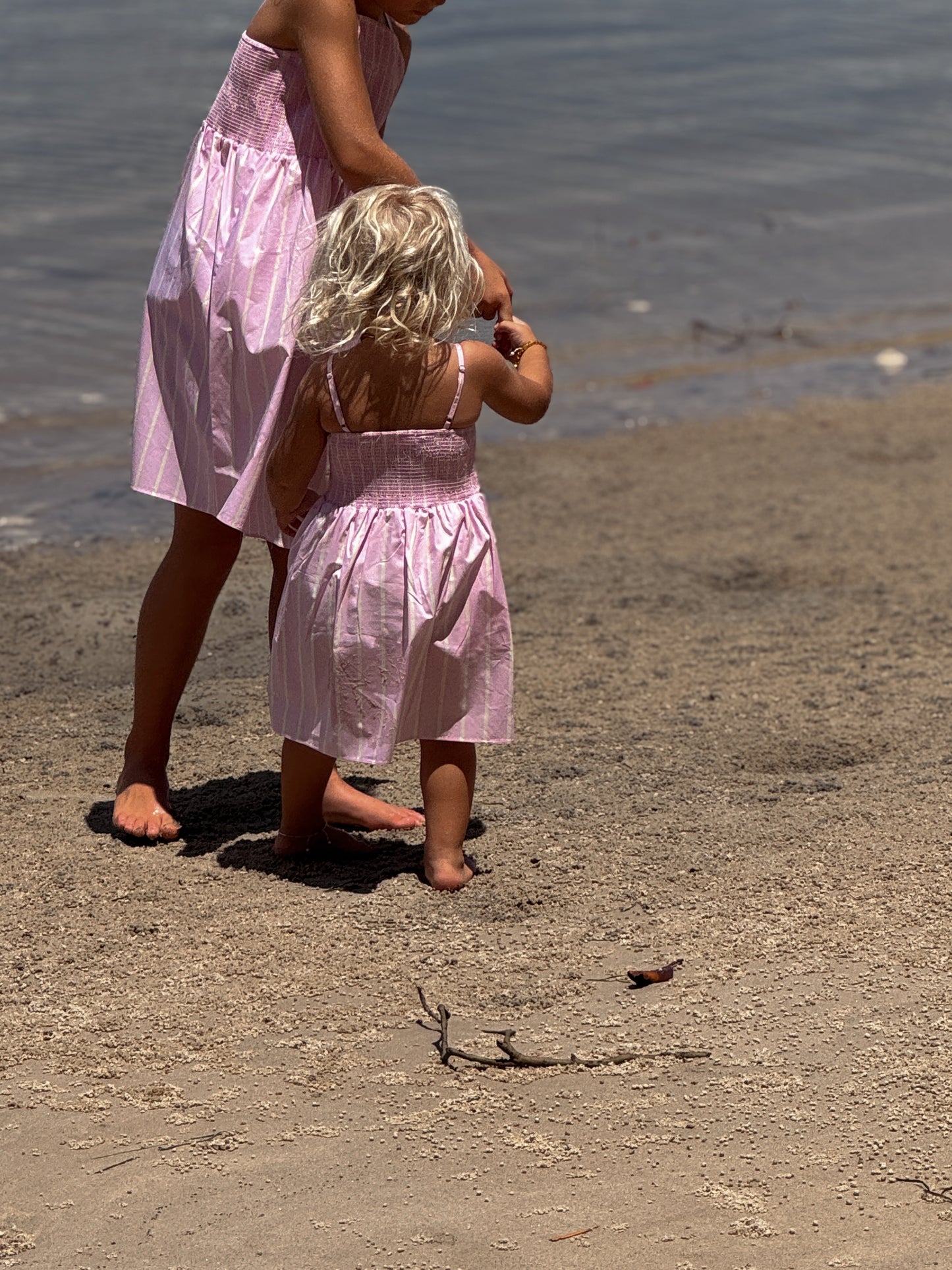 
                  
                    Cleo Stripe Dress Purple
                  
                