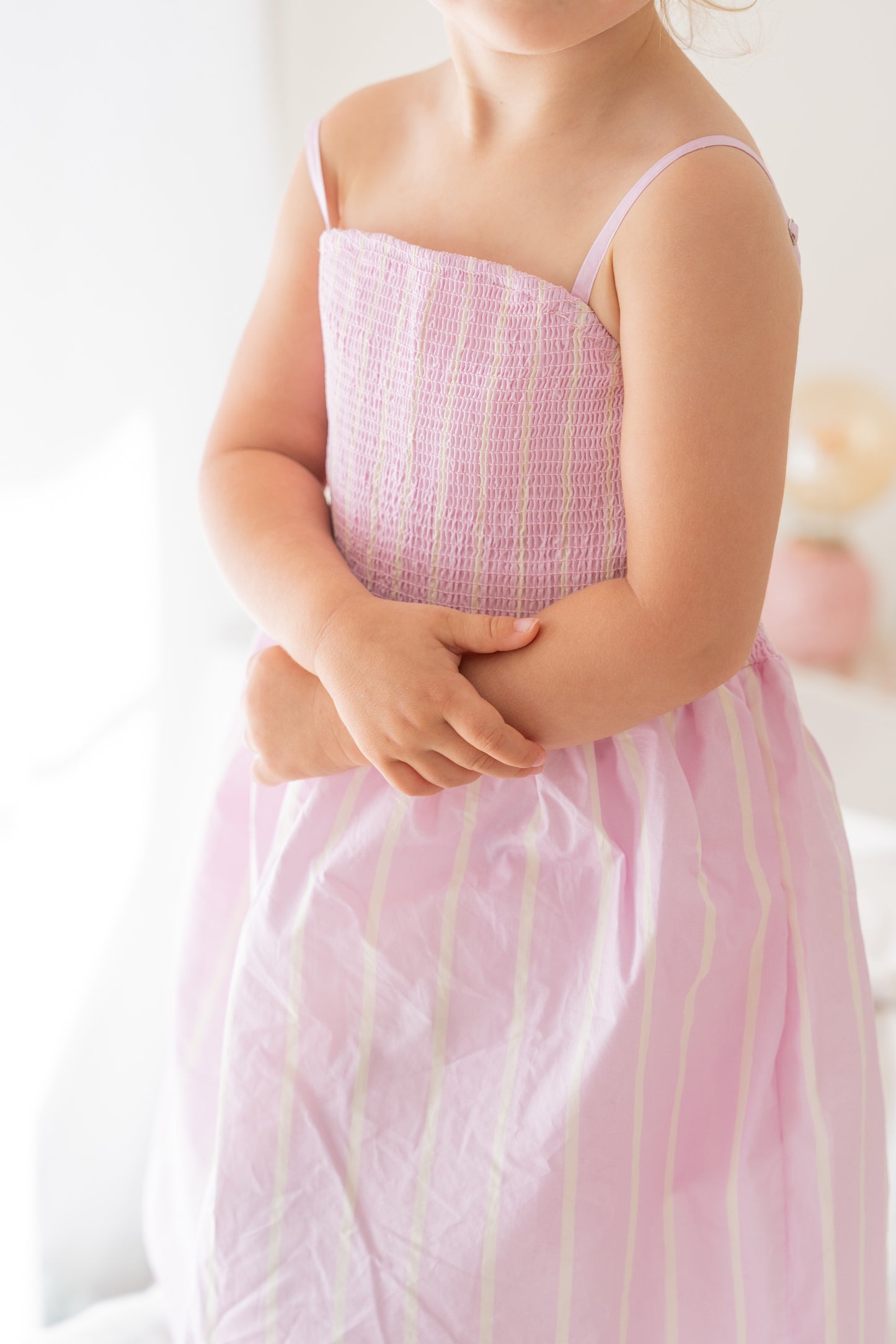 
                  
                    Cleo Stripe Dress Purple
                  
                