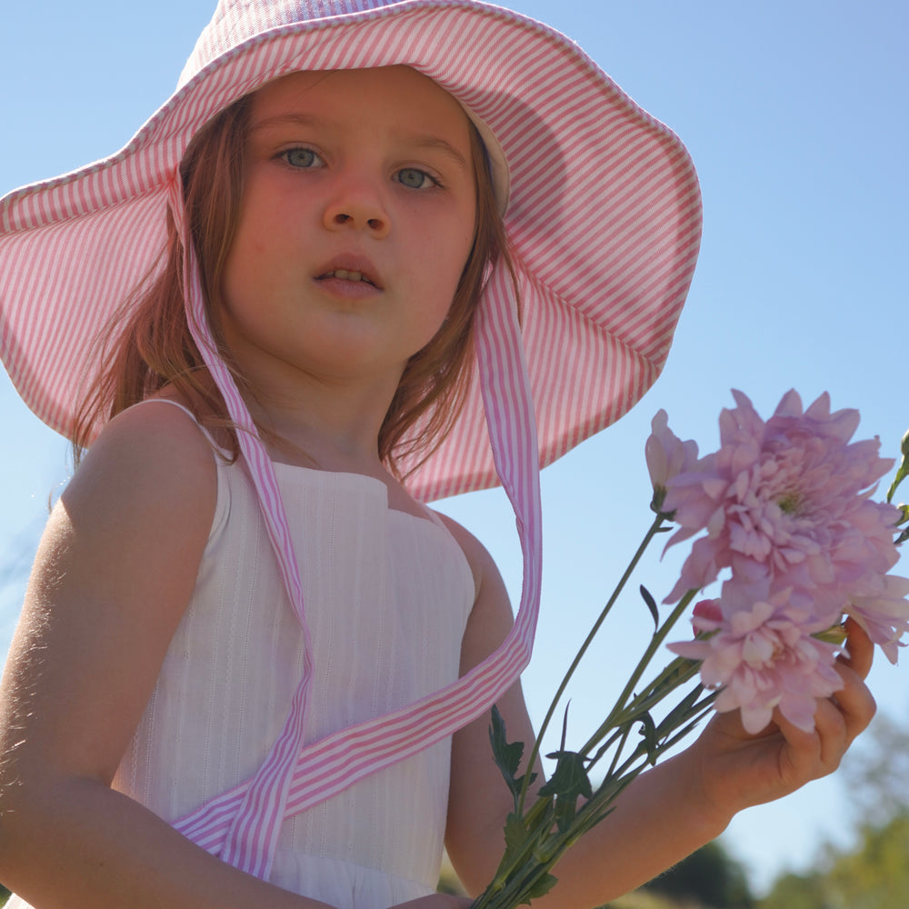 
                  
                    Vika Stripe Hat
                  
                