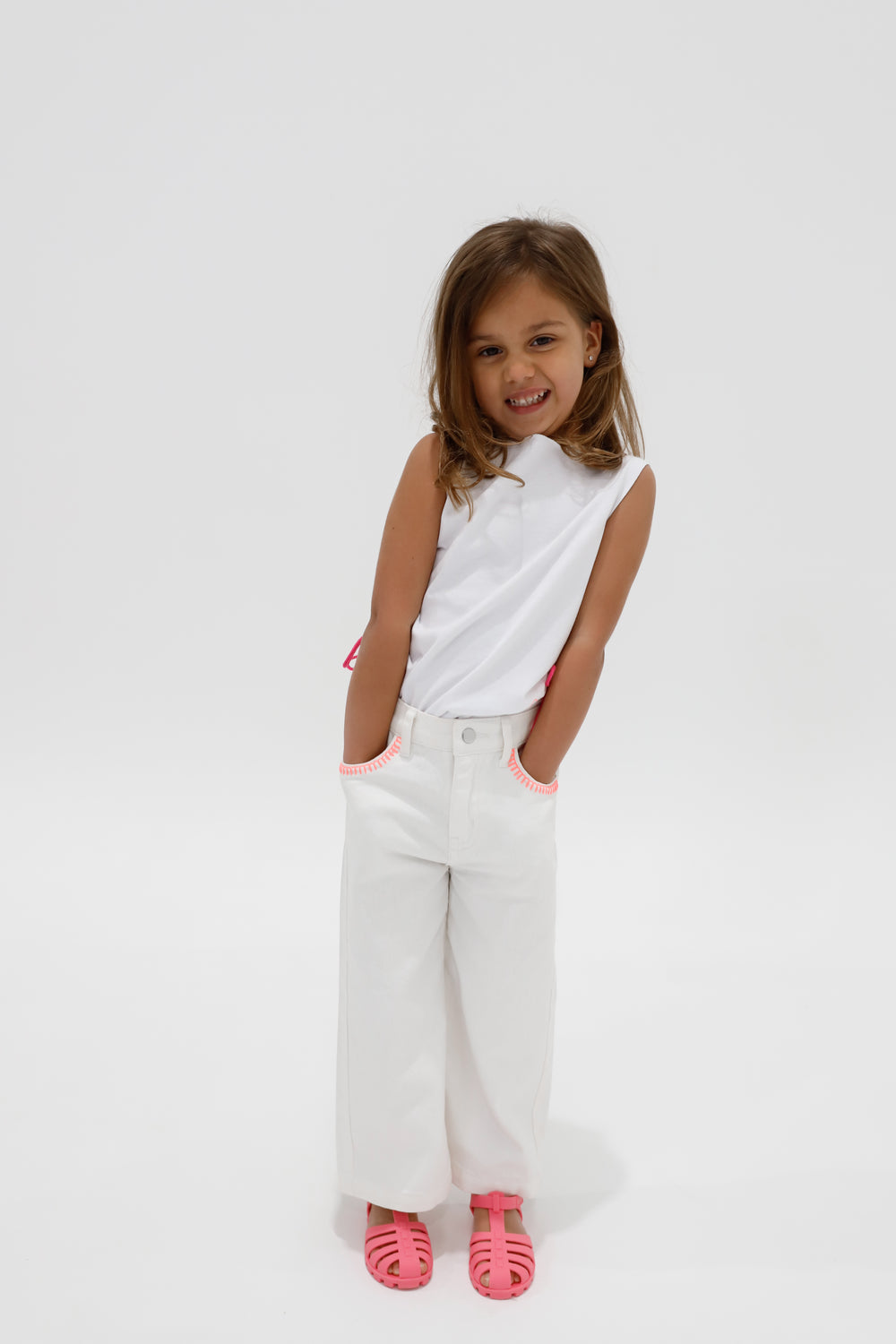 Liv White Denim