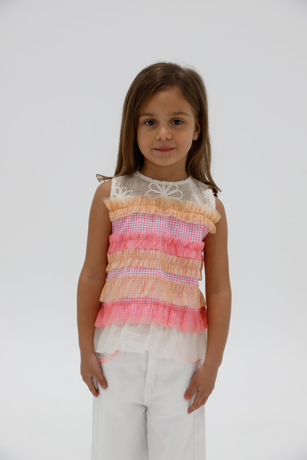 Peach Pop Top
