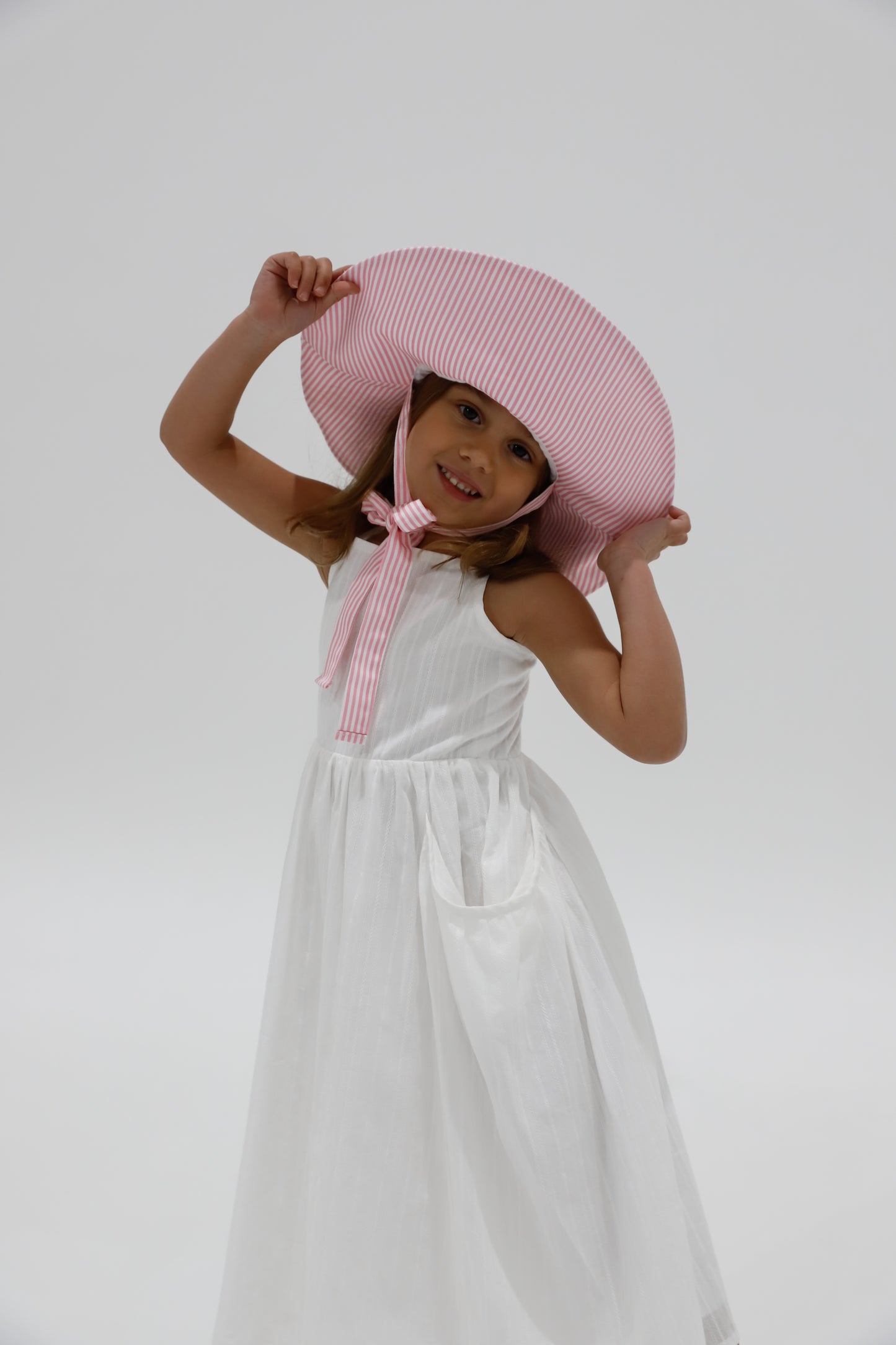 
                  
                    Vika Stripe Hat
                  
                